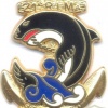 FRANCE 21st Marine Infantry Regiment pocket badge