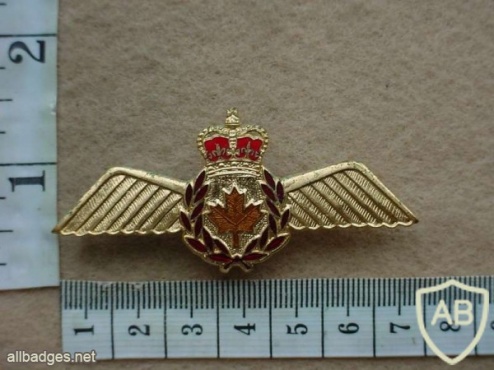 Royal Canadian Air Force Pilot wings, metal img10209