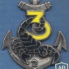 FRANCE 2nd Marine Infantry Regiment, 3rd Company pocket badge img10175