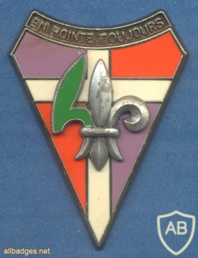 FRANCE 67th Infantry Regiment, 4th Company pocket badge img10168