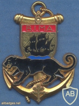 FRANCE 6th Marine Infantry Battalion pocket badge img10170