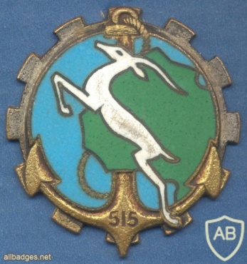 FRANCE 515th Transportation Group pocket badge img10179