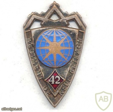 FRANCE 42nd Infantry Regiment pocket badge img10165