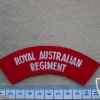 Royal Australian Regiment shoulder title img10207