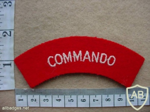 Australian Commando shoulder title img10200