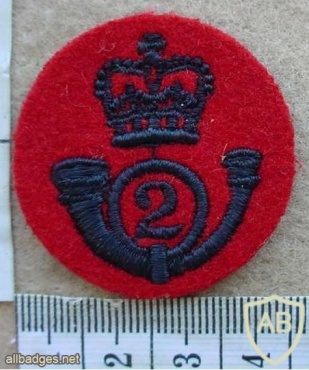 Canadian Army 2nd Queen's Own Rifles of Canada cap badge img10241
