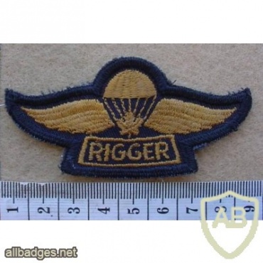 Canadian army Parachute Rigger wings, 2nd pattern img10239