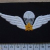 Canadian army paratrooper wings, made in Germany for German paratroopers who qualified for Canadian para wings img10233