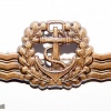Sailors qualification badge, bronze