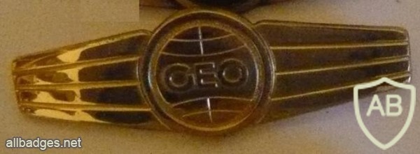 Geographist badge, gold img10341