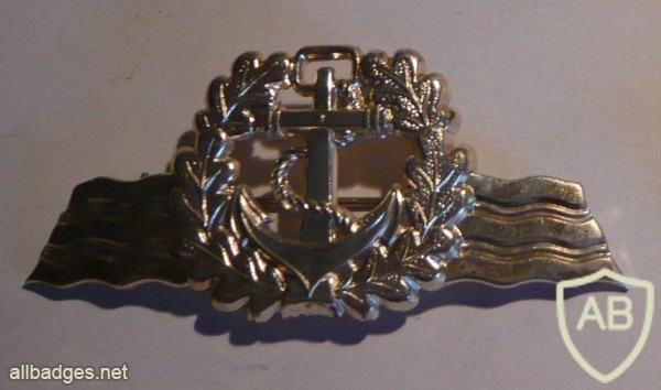 Sailors qualification badge, silver img10353