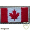 Canadian National flag arm patch, worn by troops serving with United Nations