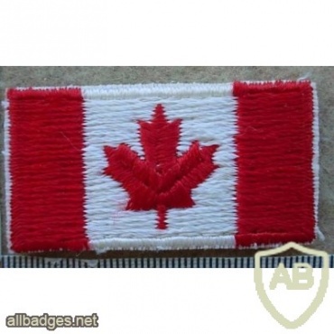 Canadian National flag arm patch, worn by troops serving with United Nations img10387