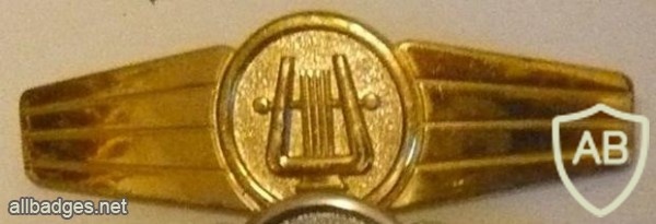 Military band personnel badge, gold img10344