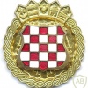 CROATIA Army cap badge, first type, 1992