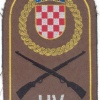 CROATIA Army Infantry sleeve patch, 2nd type