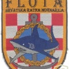 CROATIA Navy sleeve patch img10431