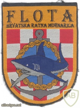 CROATIA Navy sleeve patch img10431