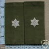 Denmark Army Major rank slides, combat dress img10532