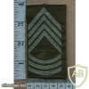 Denmark Army Sergeant Major Class 2 rank badge, combat dress