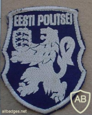 Estonia Police arm patch img10535