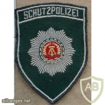 East Germany Schutzpolizei (State Police) arm patch img10640
