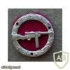 Danish Army sub-machine gun shooter qualification badge, silver img10632