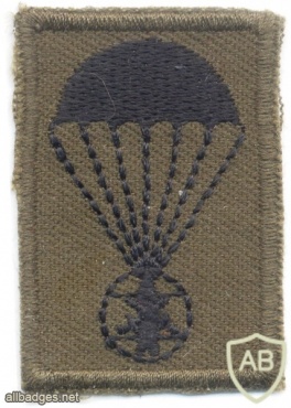 AUSTRIA Army (Bundesheer) - NCOs Academy parachute qualification badge, cloth img10630