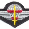 AUSTRIA Army (Bundesheer) - Jagdkommando Special Operations parachute wings, full color