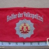 East German Helfer der Volkspolizei (Police Helper) armband
