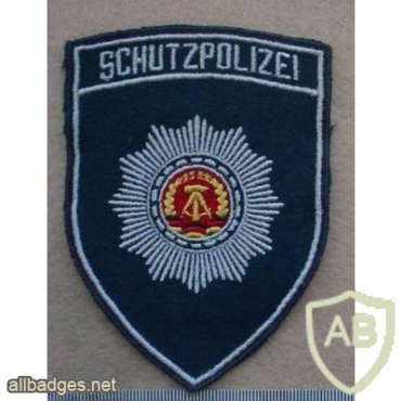 East Germany Schutzpolizei (State Police) Transport police arm patch img10639