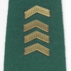 FINLAND Army Staff Sergeant slip-on shoulder rank
