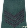 FINLAND Army Sergeant slip-on shoulder rank