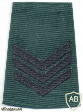 FINLAND Army Sergeant slip-on shoulder rank img10683