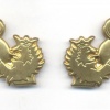 FINLAND Army - Satakunta Artillery Regiment collar badges, obsolete