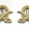 FINLAND Army - Veterinary School collar badges, obsolete