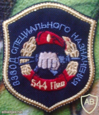 544th Regiment, SF Platoon patch img11539