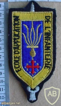 French Army Infantry School arm patch img11756