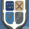 FRANCE 411th Territorial Ordnance Company pocket badge img11921
