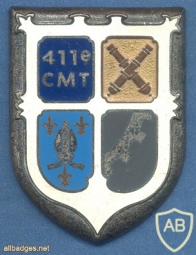 FRANCE 411th Territorial Ordnance Company pocket badge img11921