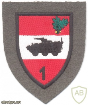 AUSTRIA Army (Bundesheer) - 1st Infantry Brigade (1. Jägerbrigade) patch, dress uniform img12035
