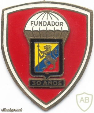 COLOMBIA 28th Air Transport Infantry Battalion 30th anniversary commemorative pocket badge, type 2 img12060