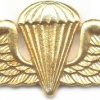 COLOMBIA Basic Parachutist wings, type 4