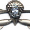 COLOMBIA Navy Amphibious Diver-Parachutist qualification badge, silvercurrent