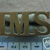 India Medical Service shoulder title (IMS) img12363