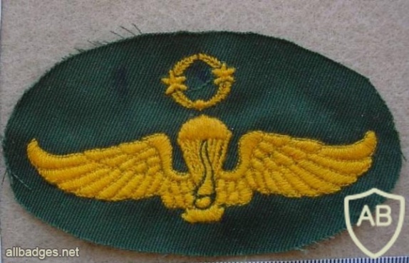 Indonesian Marine Corps Master Paratrooper wings - 200 Jumps, combat dress img12468