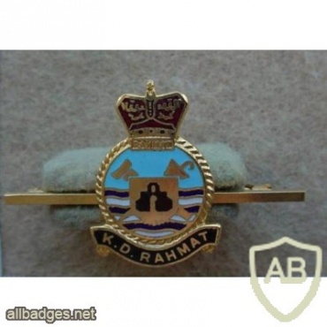 Malaysian Navy ship K.D.Rahmat lapel badge img12590