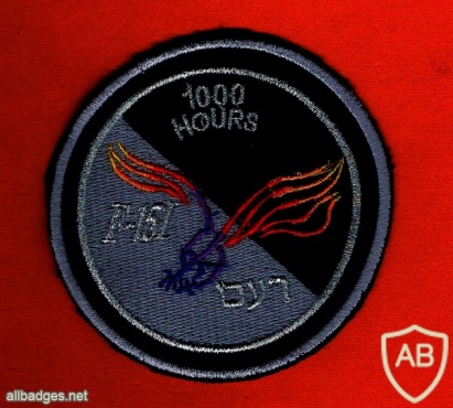 1000 שעות טיסה על מטוס הרעם F-15I img12990