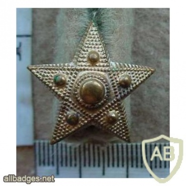 Italian MVSN Officers rank star, worn on the field service cap img13036
