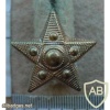 Italian MVSN Officers rank star, worn on the field service cap img13035